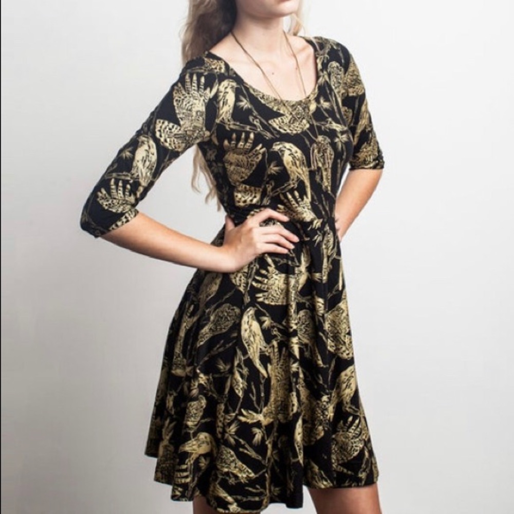 Thief and Bandit “Birds of Prey” dress